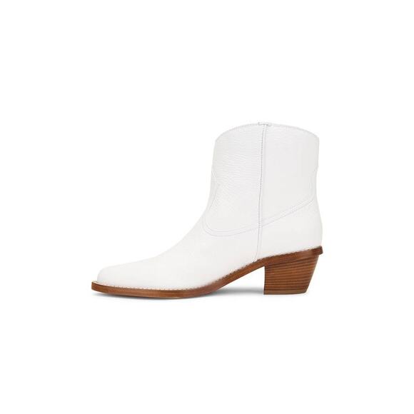 Gabriela Hearst Leduc Pointed Toe Boot in Ivory 38 - Picture 3 of 5